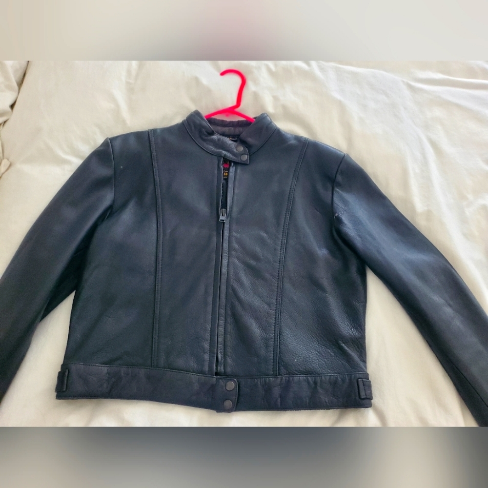 Genuine Leather Motorcycle Jacket Unisex Made in Pakistan